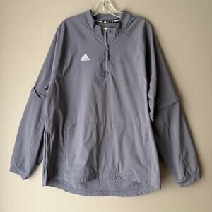 Adidas‎ sz L blue pullover Jacket